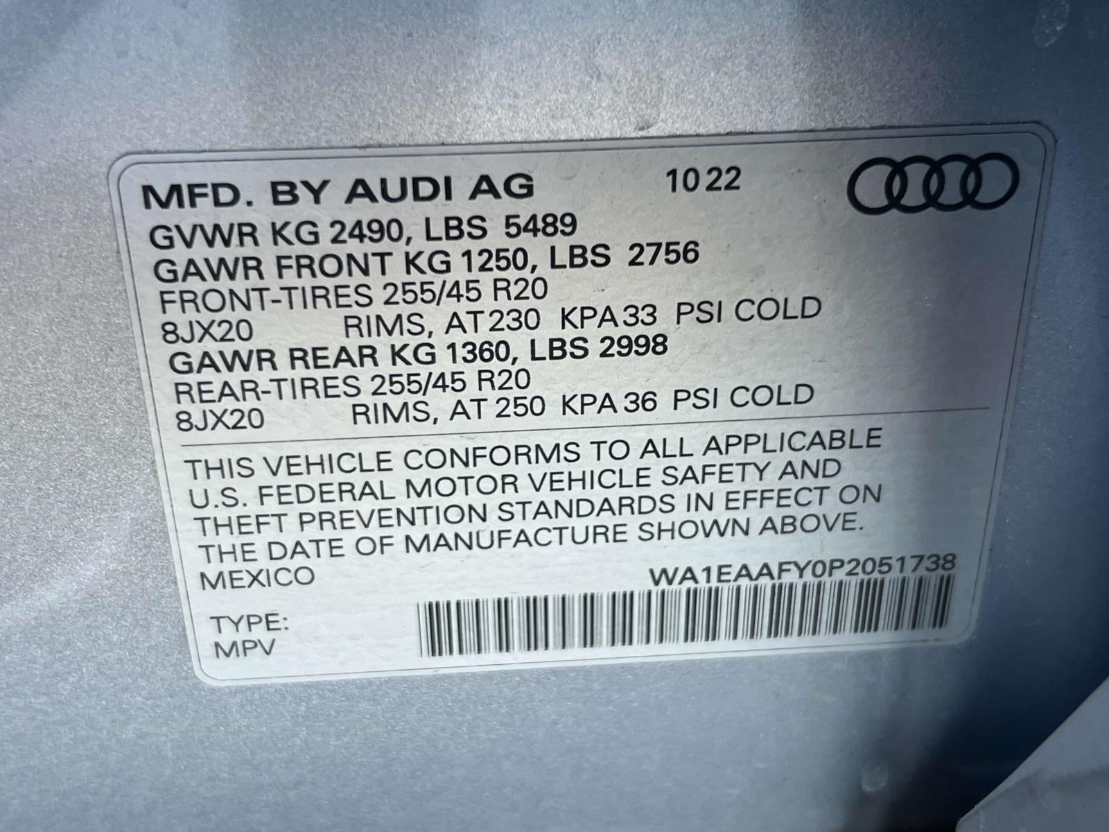 2023 Audi Q5 45 S line Premium